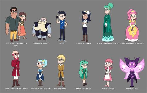 star vs the forces of evil character design